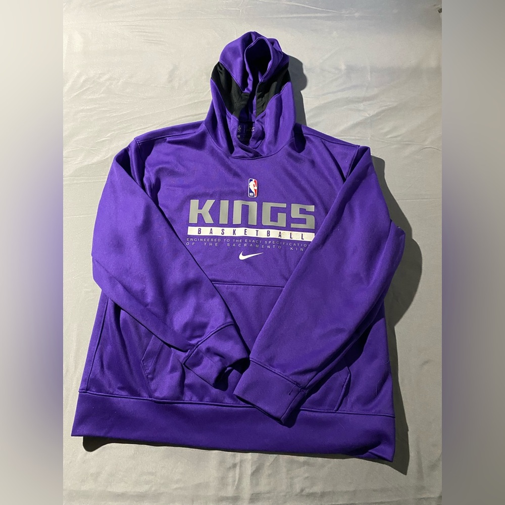 Nike Purple Kings NBA Basketball Hoodie